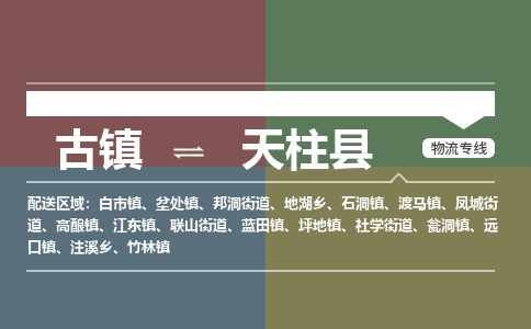 古镇到天柱县物流专线-古镇到天柱县货运-卡班运输