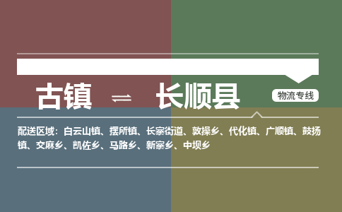 古镇到长顺县物流专线-古镇到长顺县货运-卡班运输