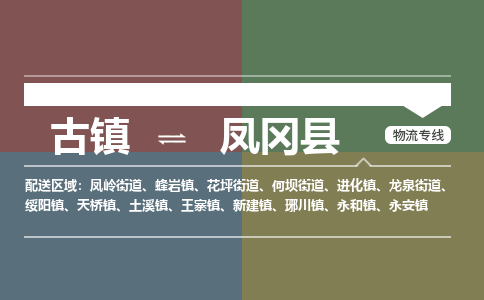 古镇到凤冈县物流专线-古镇到凤冈县货运-卡班运输